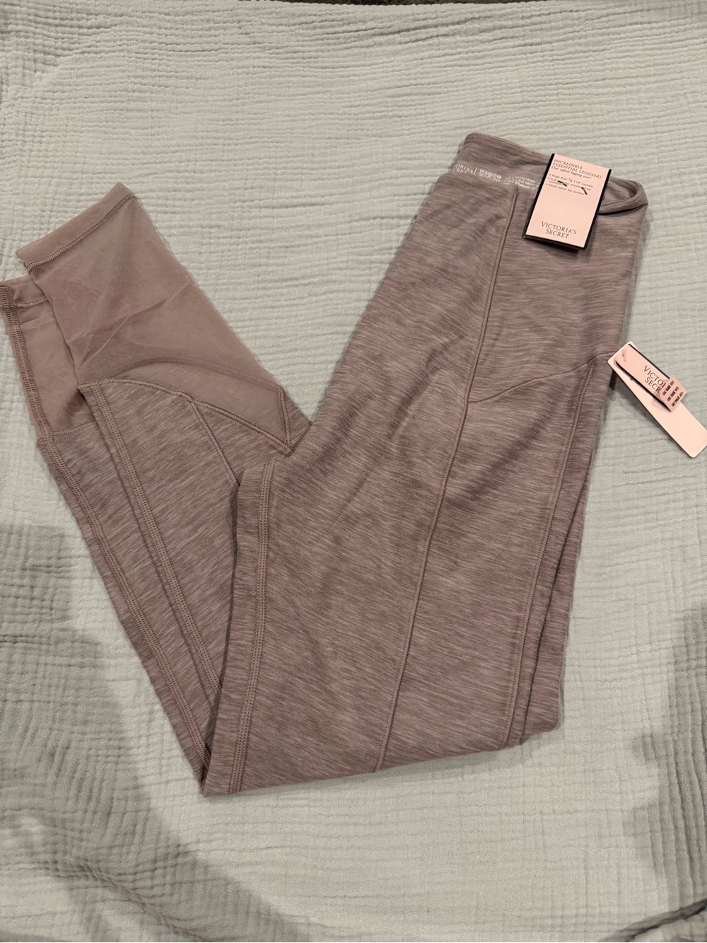 Victoria's Secret Mauve-Pink Performance Leggings